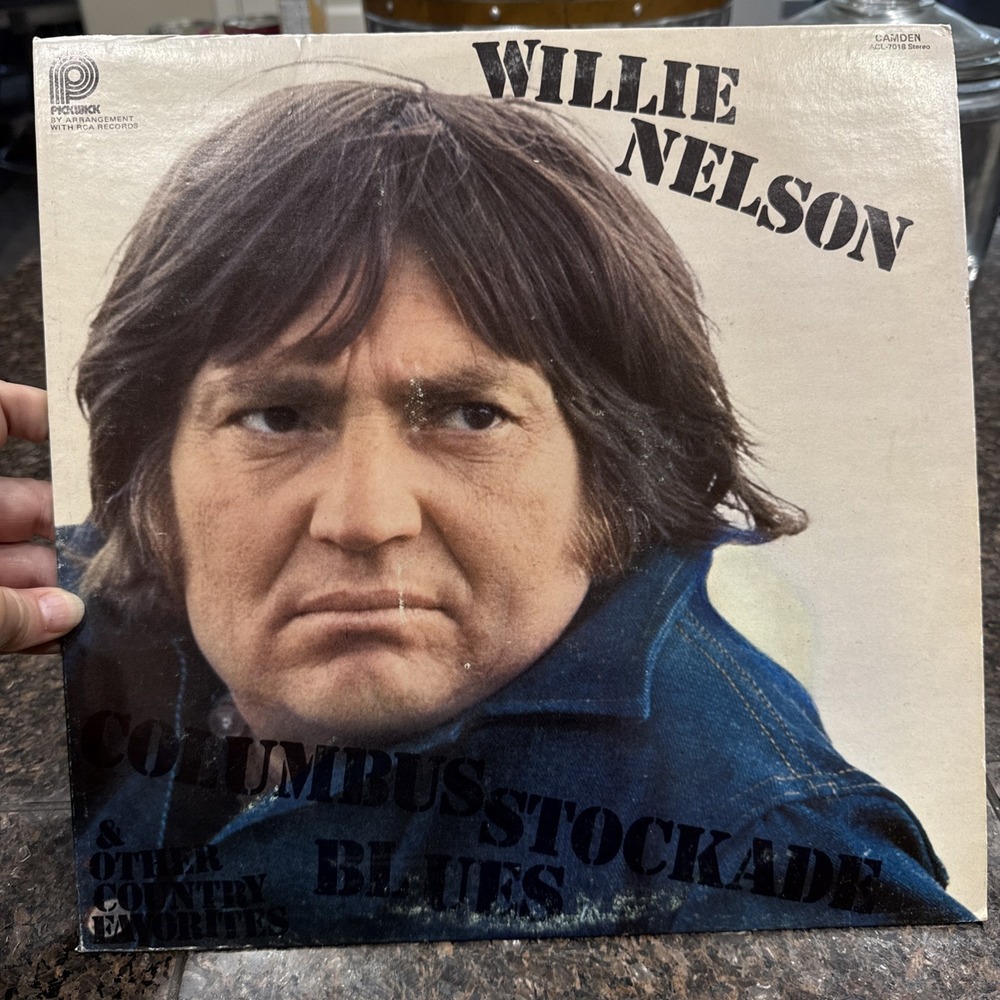 Willie Nelson‎ - Columbus Stockade Blues ACL-7018 1976 Classic Country Blues